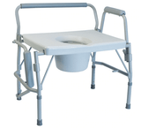 Bariatric Drop Arm Commode Chair