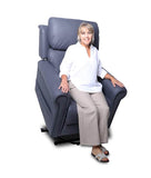 Electric Quad Motor Lift Chair - Soft Touch Fabric