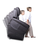 Electric Quad Motor Recliner Lift Chair - Leather