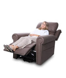 Electric Quad Motor Lift Chair - Soft Touch Fabric